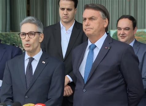 Romeu Zema Cláudio Castro e Rodrigo Garcia anunciam apoio a Bolsonaro