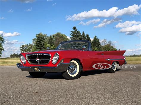 1961 Chrysler 300 G Convertible Auburn Fall 2020 Rm Auctions