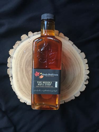 Pure Muskoka Maple Syrup 250ml Maple Bluff Farm