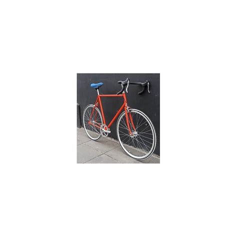 Bicicleta Vintage Single Speed Modelo Shadow Naranja Bici Urbana