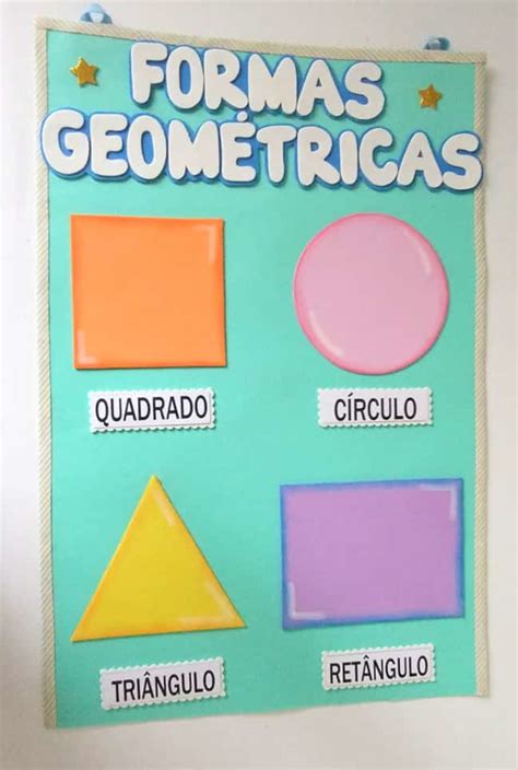 Painel Das Formas Geom Tricas Em Eva Para Educa O Infantil