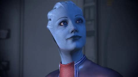 LIARA IN SHEPARD S CABIN Mass Effect 2 Shadow Broker DLC YouTube