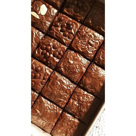 Jual Classic Fudgy Brownie Box X Cm Shopee Indonesia