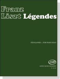 Liszt Légendes Piano Tienda de Instrumentos Musicales en León