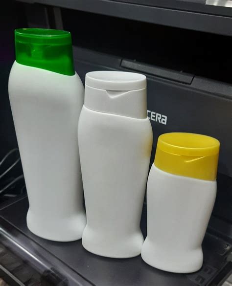 Flip Top Cap Hdpe Oval Stand Up Body Lotion Bottles Ml At Rs