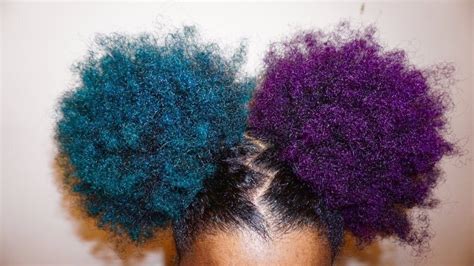 Colored Puffs Natural Hair Color Dyed Natural Hair Natural Hair Styles