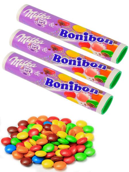 Шоколадное драже Милка БониБон Bonibon, 3x24 гр, Германия - купить с ...