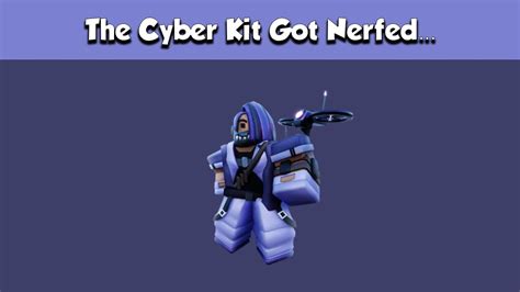 The Cyber Kit Got Nerfed Roblox Bedwars Youtube