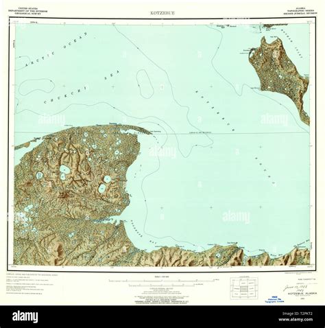 Kotzebue alaska map hi-res stock photography and images - Alamy