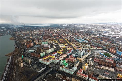 Норильск и Дудинка с высоты: gelio — LiveJournal