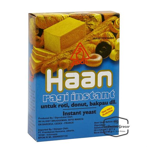 Jual Haan Ragi Instant Sachets 4x11gr Shopee Indonesia