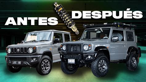 La Mejor Suspensi N Para Suzuki Jimny Subi Pulgadas Youtube