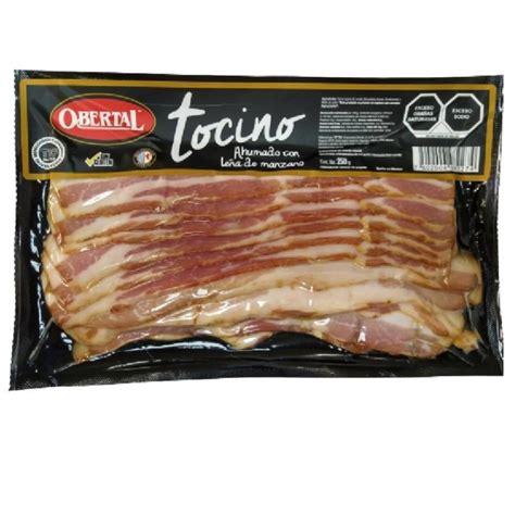 Tocino Ahumado Obertal De 250gr Walmart