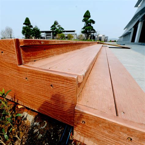 Green Building Material Waterproof Wood Grain Fiber Cement Board For