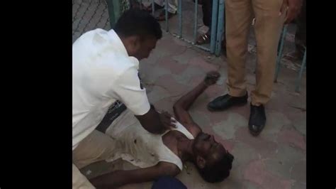 Traffic Cop In Hyderabad Saves Electrocuted Man By Giving Cpr Watch India Today