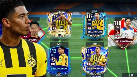 Uso Todas Las Cartas De JUDE BELLINGHAM En FIFA MOBILE YouTube