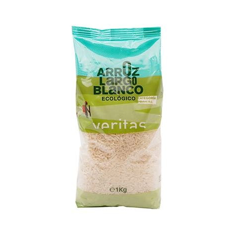 Arroz Largo Blanco 1kg ECO Veritas Shop