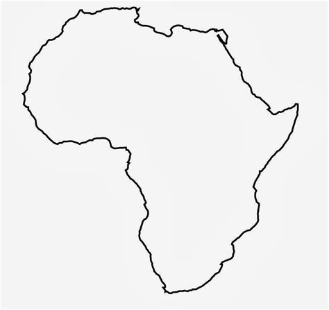 Printable African Map Printable Free Templates