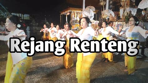 rejang renteng youtube