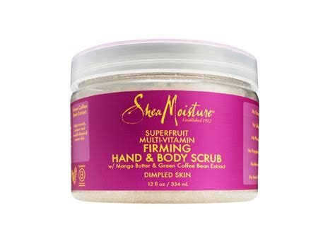 Shea Moisture Dimpled Skin Firming Hand And Body Scrub Superfruit Multi Vitamin 12 Fl Oz 354