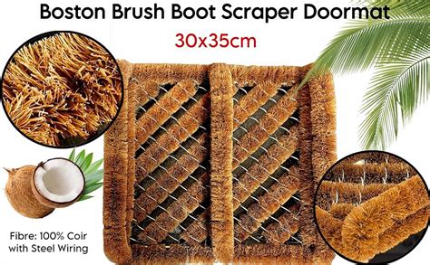 Vingardium Leviosa Tuff Scrap Boston Coir And Wire Boot Scraper Outdoor