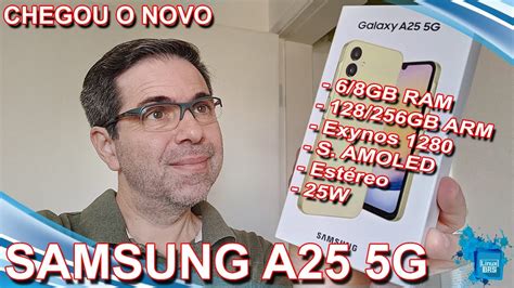 Chegou O Samsung Galaxy A G Unboxing E Primeiras Impress Es