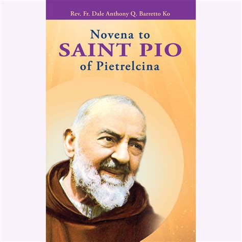 Novena To Saint Pio of Pietrelcina - Feast Books