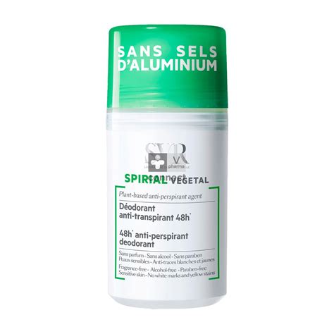 Svr Spirial D Odorant Anti Transpirant V G Tal Roll On Ml