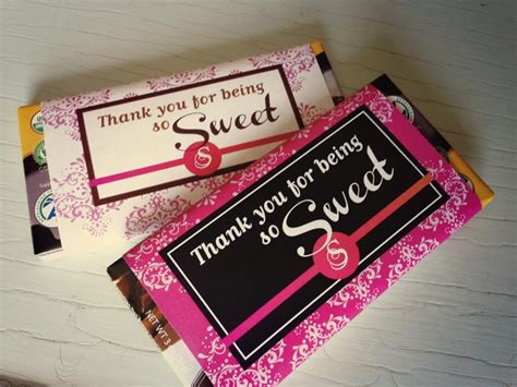 13 Best Diy Chocolate Wrappers Images On Pinterest Candy Bar Wrappers