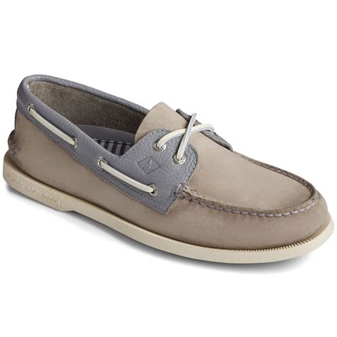 Sperry Top Sider A O 2 Eye Tumbled Nubuck Mens Lace Shoes Men From