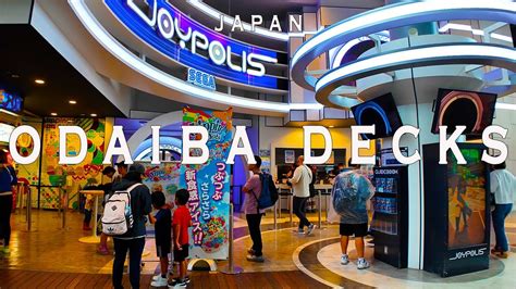 Decks Odaiba 4K Walking Tour Tokyo Japan Tour With Captions