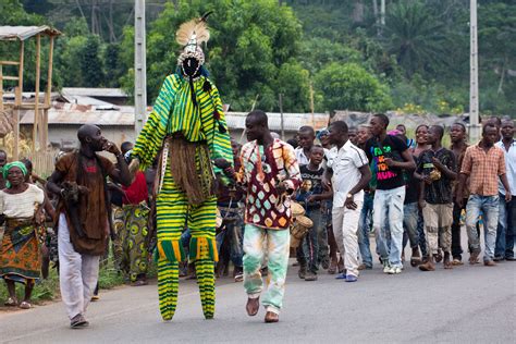 Stilt man, Ivory Coast, West Africa #ivorycoast #africatravel | Ivory