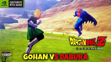 Super Saiyan 2 Gohan Vs Dabura Fight RTX 3050 Dragon Ball Z