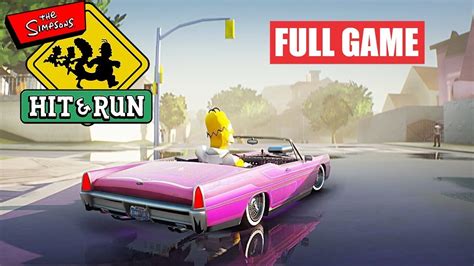 The Simpsons Hit Run LONGPLAY FULL GAME MAIN STORY WALKTHROUGH YouTube