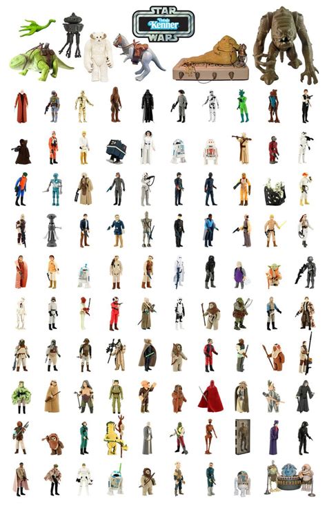 Vintage Kenner Star Wars Poster Vintage Star Wars Figures Star Wars