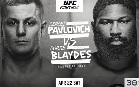 Sergei Pavlovich Vs Curtis Blaydes Ufc Head To Head Record