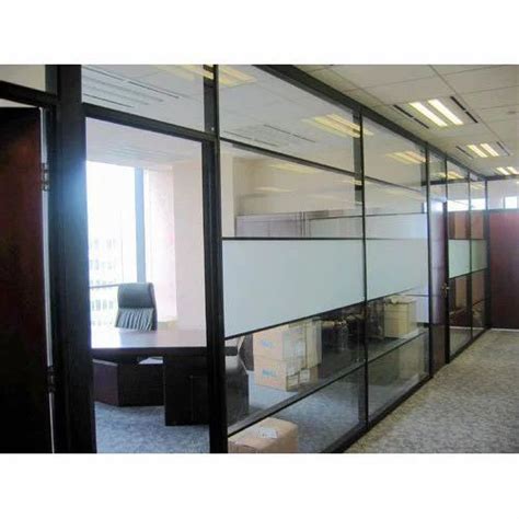 Aluminium Glass Office Partition At Rs 200 Square Feet Aluminum Office Partition In Pune Id