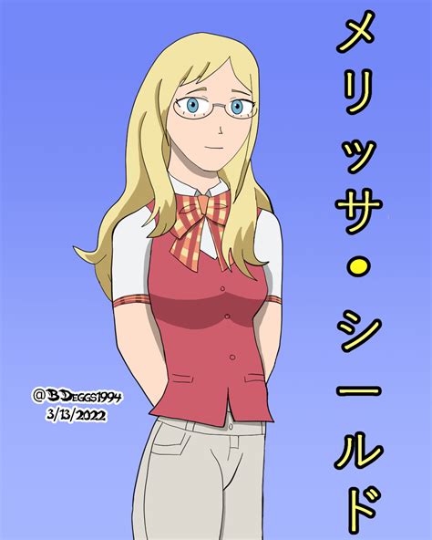 Melissa Shield Fan Art by me : r/BokuNoHeroAcademia