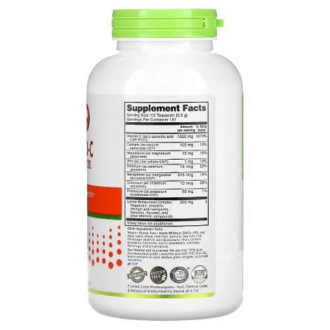 Nutribiotic Immunity Ascorbate Bio C Vitamin C With Bioflavonoids And Minerals 16 Oz 16 Oz