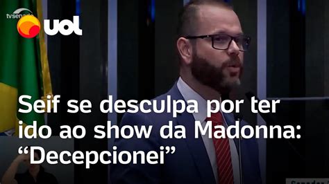 Jorge Seif Pede Perd O Por Ter Ido Ao Show Da Madonna N O Representa