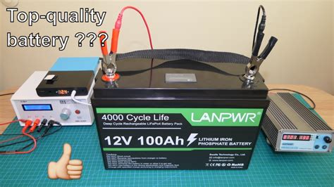 LANPWR 100Ah 12V LiFePO4 Akumuliatorius YouTube