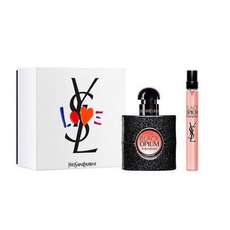 Set Nước Hoa Nữ Yves Saint Laurent YSL Black Opium Eau De Parfum 30ml