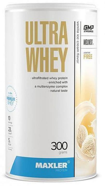 Сывороточный протеин Maxler Ultra Whey 300 гр (банка) — купить в Москве ...