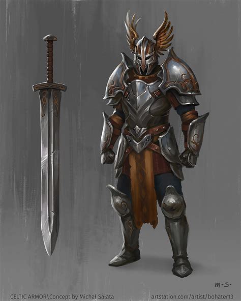 Artstation Celtic Armor