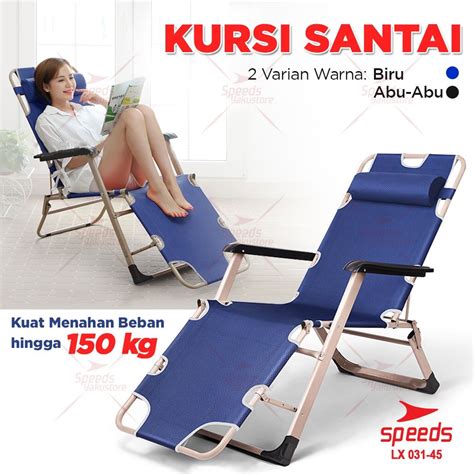 SPEEDS Kursi Malas Tempat Tidur Lipat Folding Bed Kursi Lipat Kursi