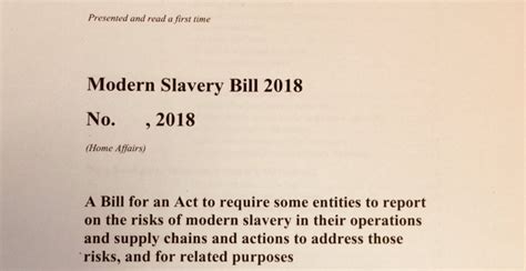 The Modern Slavery Act Did Australia Get It Right Australian