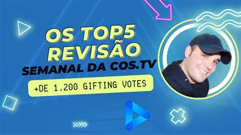 REVISÃO SEMANAL DIVULGANDO CANAIS DE 1 200 DE PREMIAÇÃO COS TV