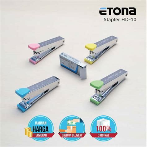 Jual Stapler Hd Etona Stapler Atk Warna Pilih Varian Shopee Indonesia