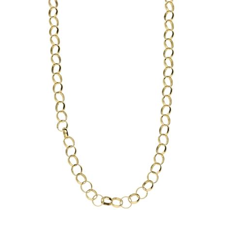 Mens Ct Yellow Gold Belcher Chain Miltons Diamonds