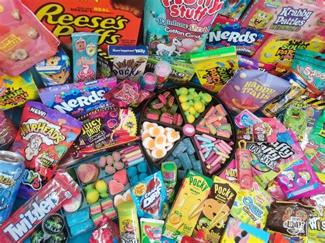 Large Mystery Box Van Candyfestival Cadeau Amerikaans Snoep Bol